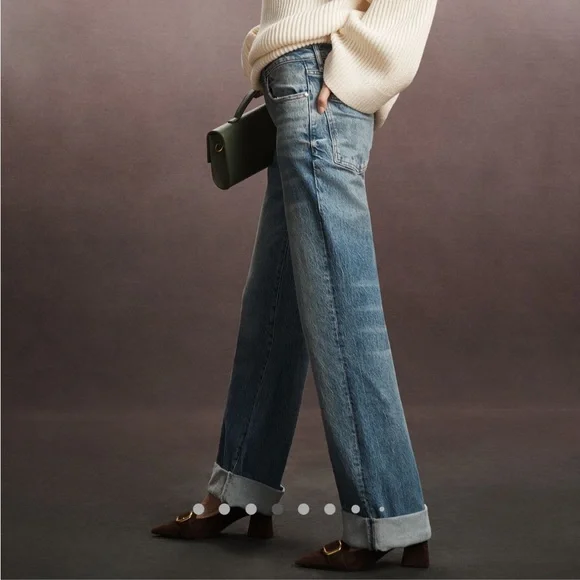 Pilcro Austyn High-Rise Wide Leg Jeans - Picture 2 of 5